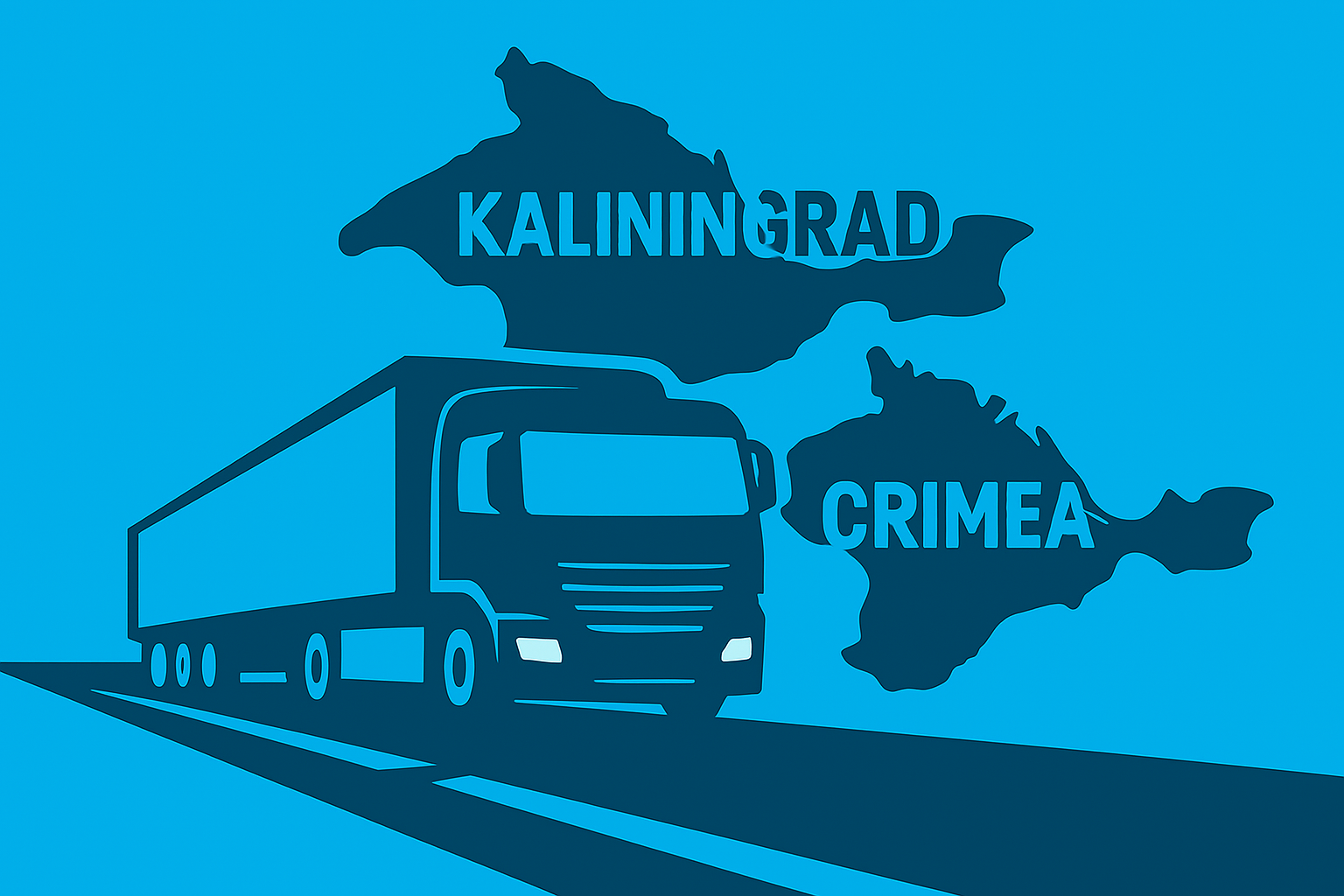 Особенности логистики при доставке грузов в Крым и Калининград